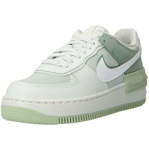 Nike Sportswear Niske tenisice 'AF1 SHADOW' zelena / bijela