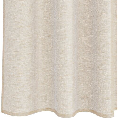 vidaXL Zavjese sa zavjesama 2 pcs Pijesak 140 x 140 cm Poliester Cijene