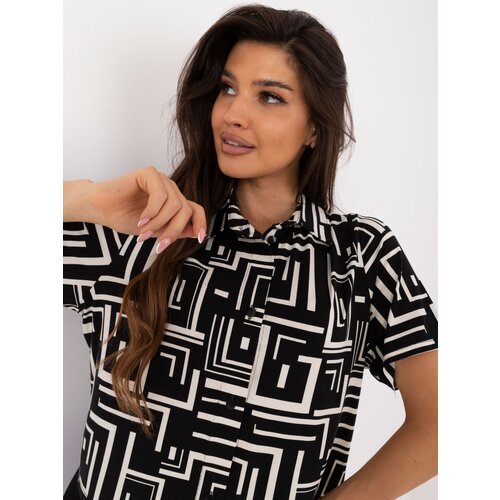 LAKERTA Blouse-LK-BZ-509749.88-black-beige Cijene