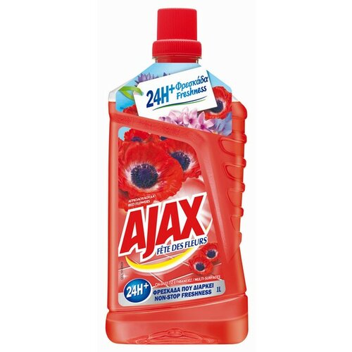 Ajax sredstvo za čišćenje podova fiesta red 1l Cene