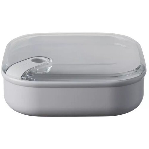 OMADA Pull Box nizka posoda za shranjevanje 19,5x19,5xh6,7cm / 1l siva / pvc, (21318319) Cene
