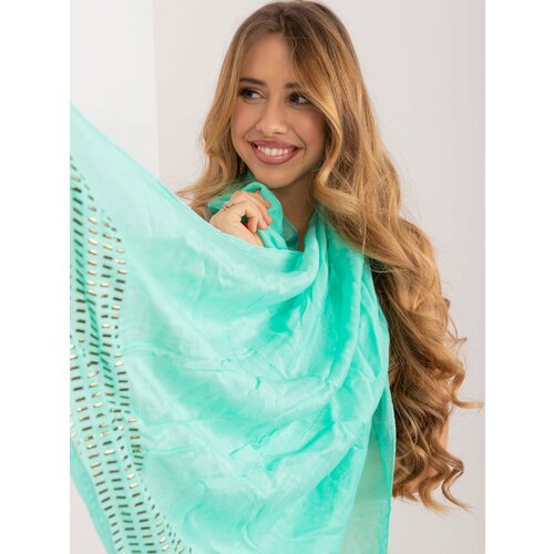 Fashion Hunters Mint smooth viscose scarf for women Cene