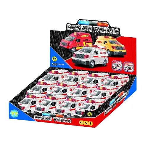 Magic Toys Rescue Vehicle hitna pomoć sa svijetlom i zvukom 1kom Cijene