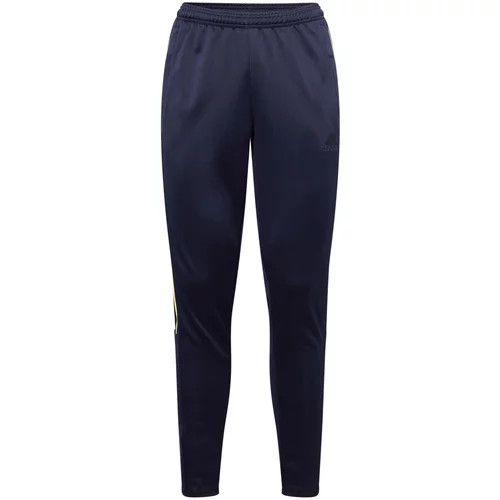 ADIDAS SPORTSWEAR Sportske hlače 'TIRO Wordmark' tamno plava / žuta
