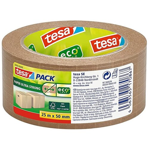 Tesa selotejp 25x50 papirnat Slike