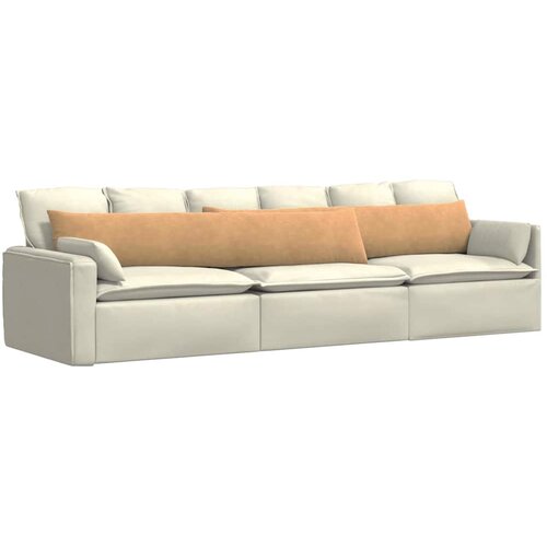  Jastučići za sofu 2 pcs Smeđa 200 x 40 cm Kordura tekstil Slike
