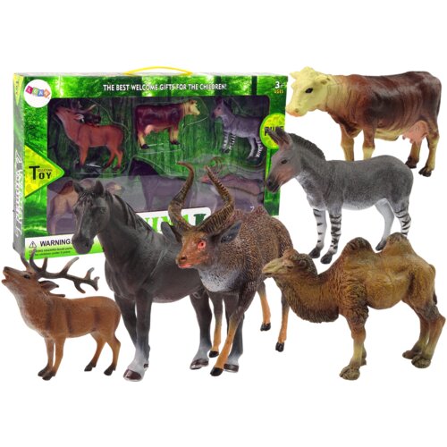  Set of Domestic Animals Forest Deer Cow Cijene
