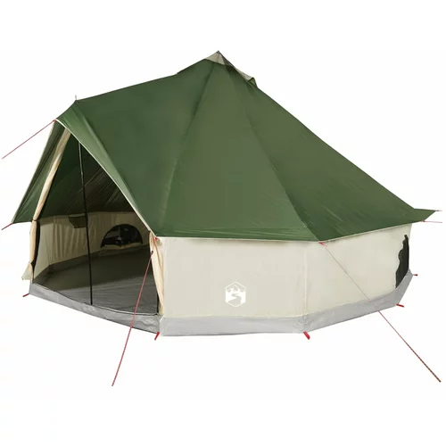 vidaXL Družinski šotor za 6 oseb moder vodoodporen, (21166716)