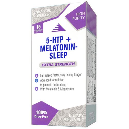 Aleksandar Mn 5-HTP melatonin sleep kapsule 15/1 Slike