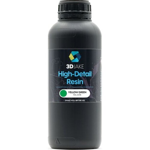 3DJAKE 8K High-Detail Resin Yellow Green - 500 g Slike