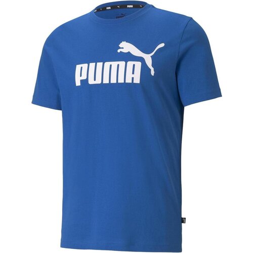 Puma Majice brez rokavov Essentials Logo Tee Modra Slike