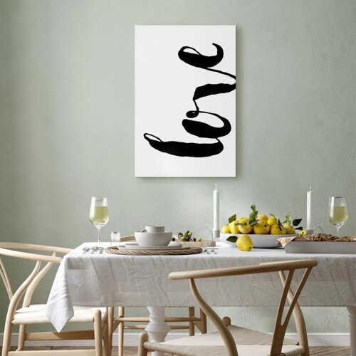  Slika - Black Love (1 Part) Vertical 80x120 Premium Print Cene
