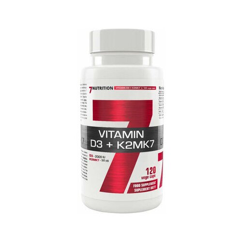 7NUTRITION Vitamin D3+K2MK7,120 kapsula Cene