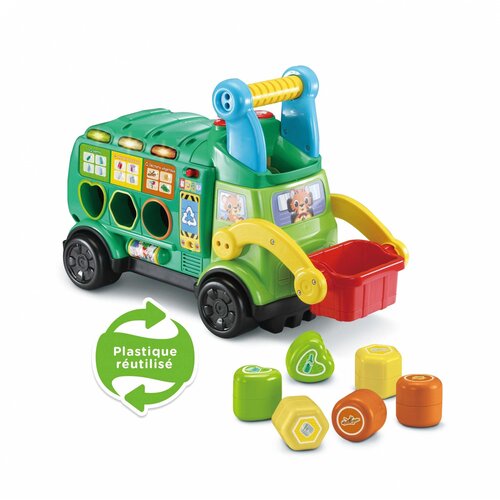 Vtech Igrača tipa tovornjak maxi camion poubelle recyclo'formes 2-v-1, (5000549501) Cene