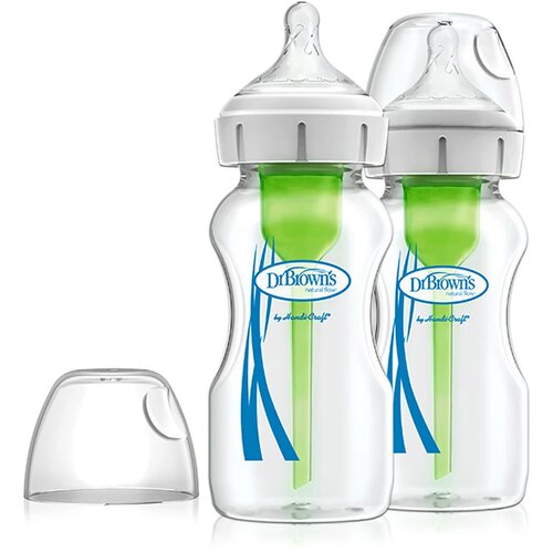 Dr.browns Dr Brown&amp;#039;s set staklenih fla&amp;scaron;ica Wide Neck, 270ml 0m+ Slike