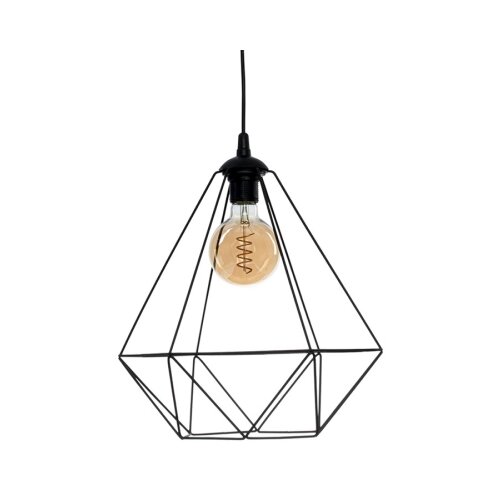  Viseća lampa BASKET 1xE27/60W/230V crna Slike