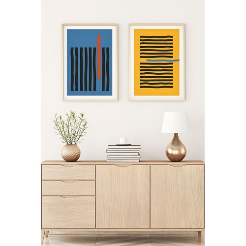 WALLXPERT Uramljena slika Huhu128, 30x40 cm , 2 dijela Cene