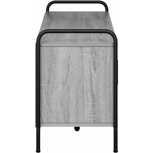  TV ormar 133 x 33 x 50 cm Siva Sonoma Konstruirano drvo Slike