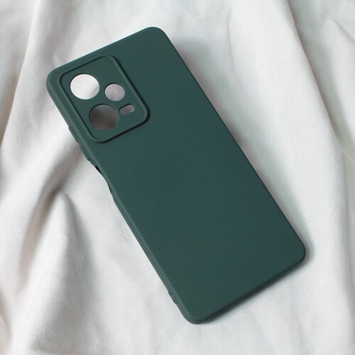 Teracell torbica soft velvet za xiaomi redmi note 12 pro 5G (eu) tamno zelena Slike