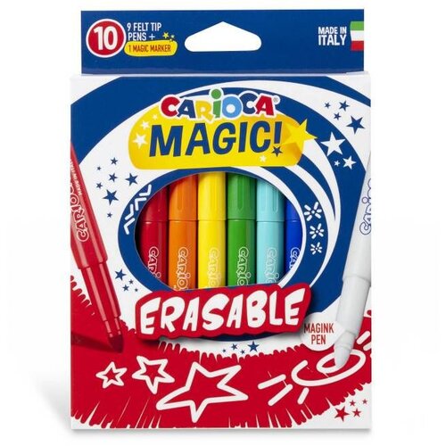 Carioca Magic Erasable Felt Tip Pens - 10 kos. Cene