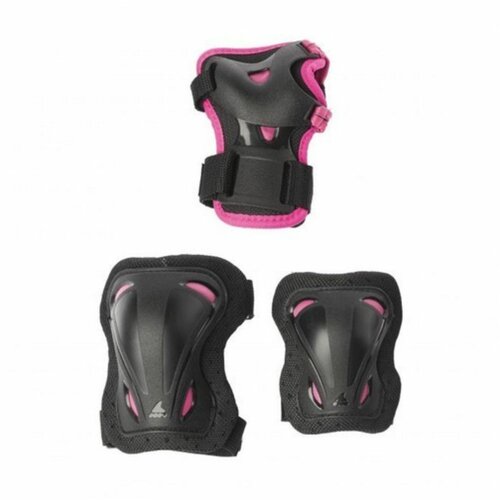 Rolerrblade rollerblade štitnici skate gear dečiji 3/1 black-pink veličina xxs Cene