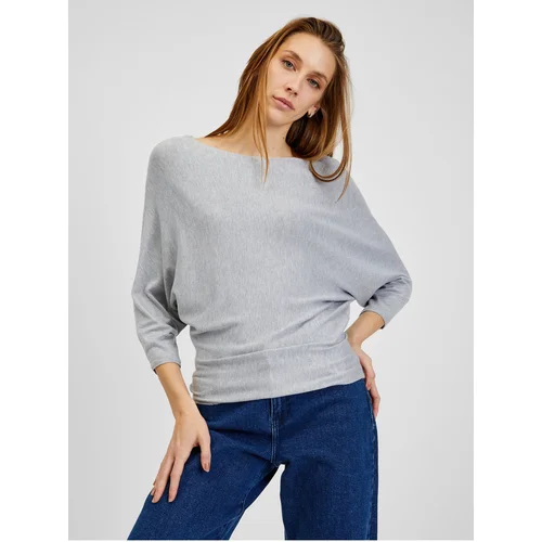 Orsay Light gray ladies sweater - Women