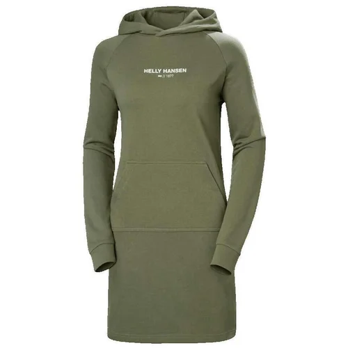 Helly_Hansen Puloverji W Core Dress Zelena