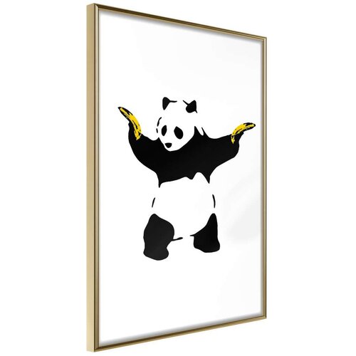  Poster - Banksy: Panda With Guns 20x30 Slike