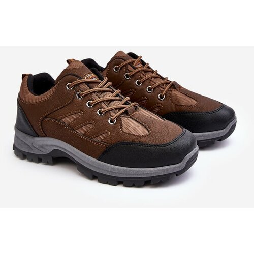 Kesi Men's Sports Trekking Shoes Brown Alveze Cene