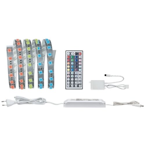 PAULMANN 70587 - LED RGB/20W prigu&amp;scaron;iva traka MAXLED 1,5m 230V + daljinski upravljač Slike