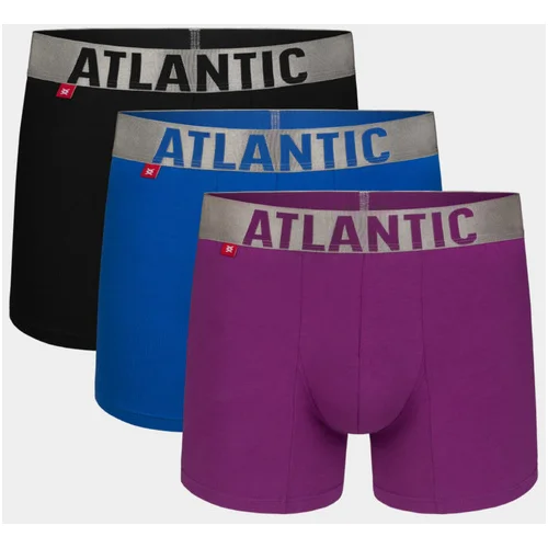 Atlantic Oprijete boksarice 3 Piece Modra