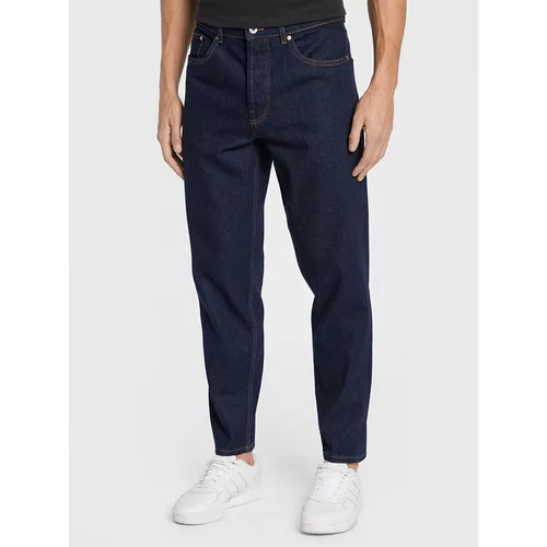 Alpina Jeans hlače Dylan 21104099 Mornarsko modra Tapered Leg