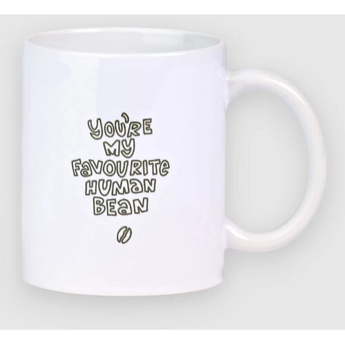 Blue Tomato Human Bean Mug white Cene