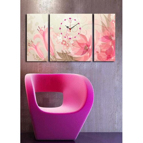 Wallity Zidni sat 3P204045CS-11, 84x45 cm, 3 dijela Cijene