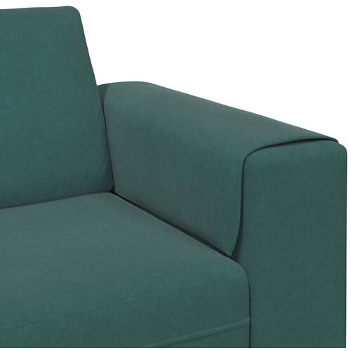  Kauč za dnevni boravak Tamnozelena 250 x 77 x 76 cm Slike