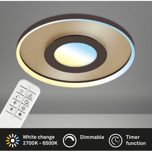 BRILONER 3640017 - led stropna svetiljka (prigu&amp;scaron;iva) LED/25W/230V 2700-6500K + daljinski upravljač Slike
