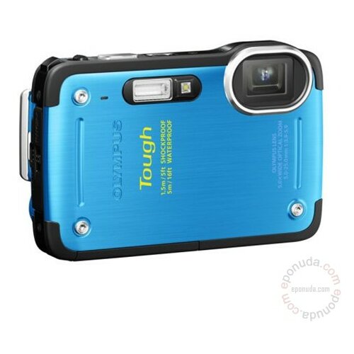 Olympus TG-620 Blue digitalni fotoaparat Slike