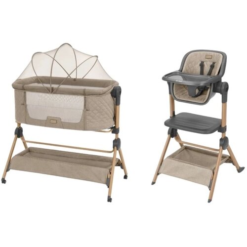 Kikka Boo kolevka i hranilca 2u1 Sleat Me Beige, 0m+ Slike