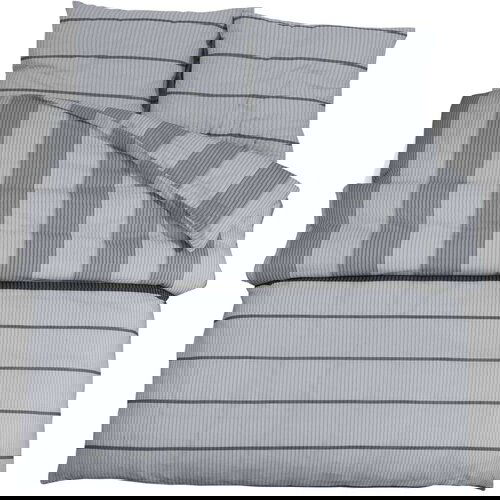 vidaXL Set posteljine za poplun sivi 140 x 200 cm pamučni200x200 Cene