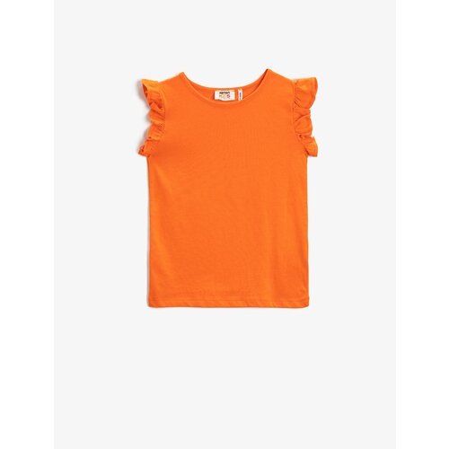 Koton Basic Frilly T-Shirt Sleeveless Slike