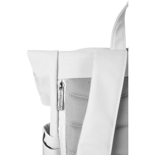 GymBeam rolltop backpack white Slike