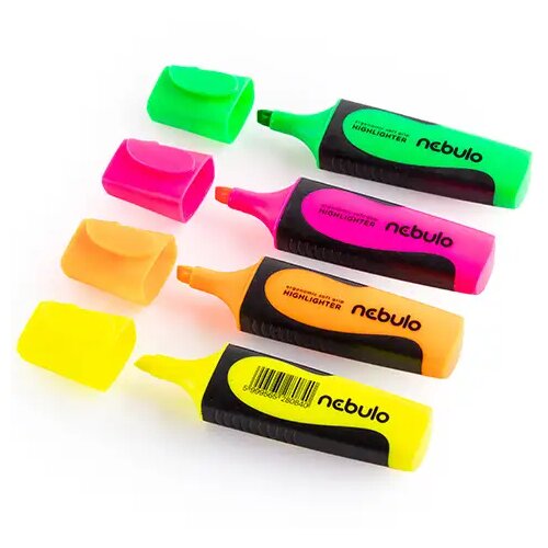 NEBULO Nebulo: 4-delni komplet pastelnih označevalcev teksta 2-5mm Cene