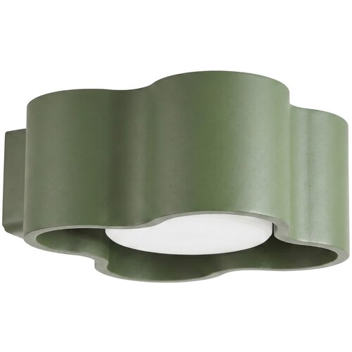 Sollux Lighting Stenska svetilka OVIO olivno zelena Gx53, (5000499320) Cene