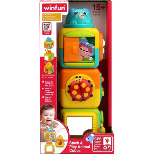 Winfun Didaktične kocke živali Slike