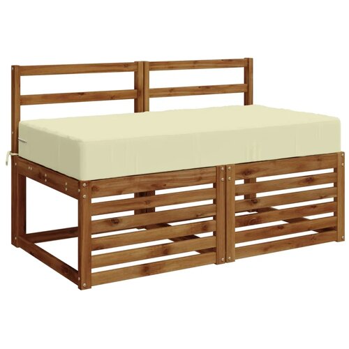  Jastuk za sjedalo SOEST 100% poliester Krem 120 x 80 x 15 cm - Krem 120 x 80 x 15 cm Poliester Slike