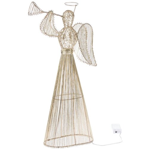 Dakls Svetlobna dekoracija na baterije v zlati barvi Angel &amp;ndash; Slike