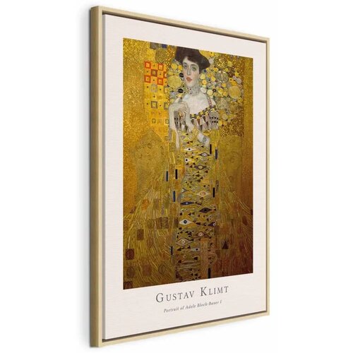  Slika - Gustav Klimt - Portrait of Adele Bloch (1 Part) Vertical 60x90 U prirodnom drvenom okviru Cene