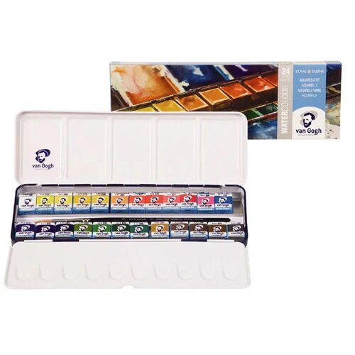 Van Gogh Akvarel boje u Van Gogh metalnoj kutiji | izaberi set Cijene