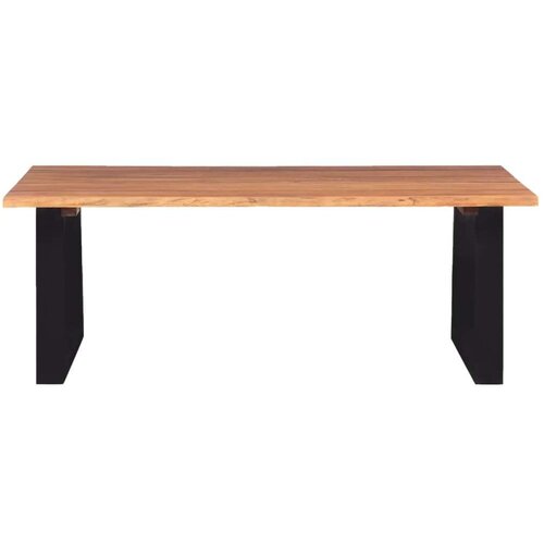 VidaXL stolić za Kavu Masivno Drvo Akacije 110x60x40 cm Slike