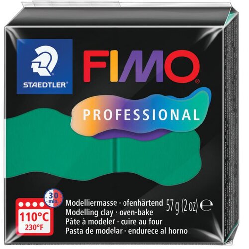  MASA ZA MODELIRANJE 57G FIMO PROFESSIONAL STAEDTLER 8040-500 ZELENA Cene